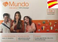 Tarjeta de Orange Mundo de 5€